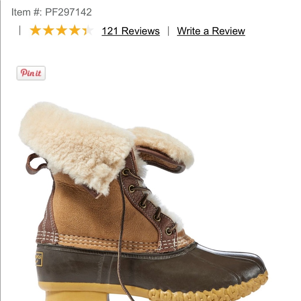 LLBEAN WICKED GOOD BOOTS 10 inch